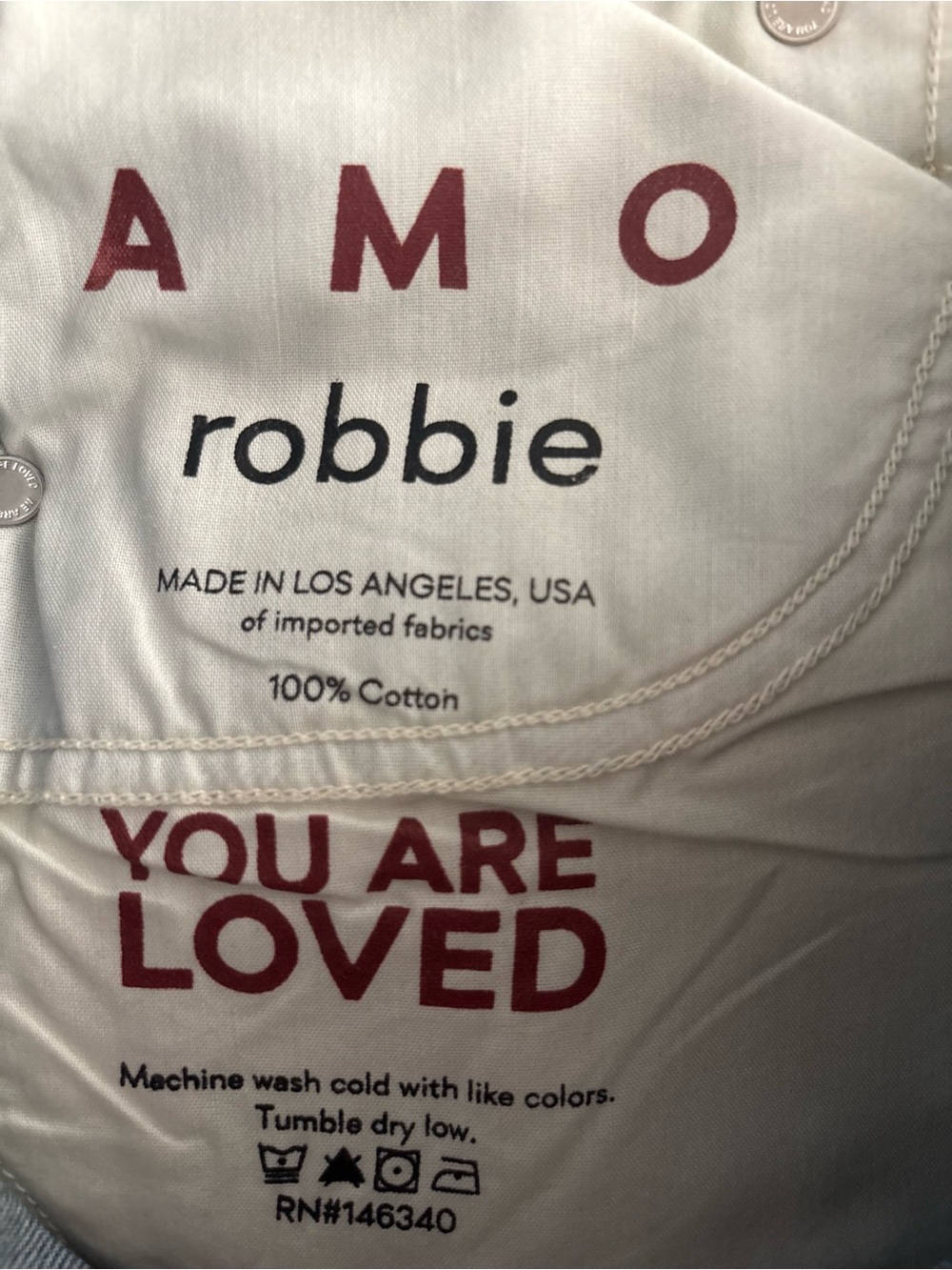 AMO Denim Robbie Jean NWOT✨Sz 27 (15” waist) - Picture 11 of 11